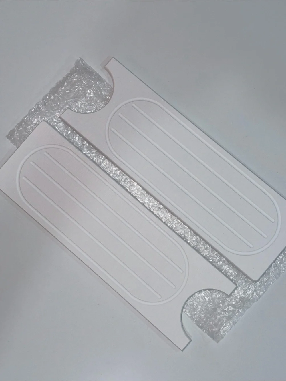 Diatomaceous earth stone faucet mat (sink splash guard).